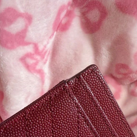 Burgundy Card Holder - Picture 4 of 9